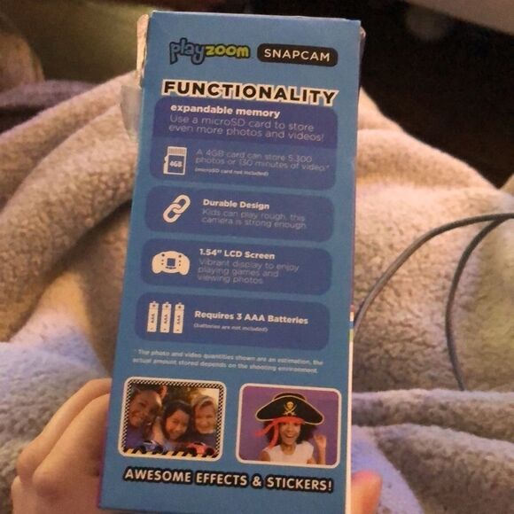 NEW Playzoom Snapcam 2X digital zoom smart camera with fun games ages 4+ - Picture 5 of 5